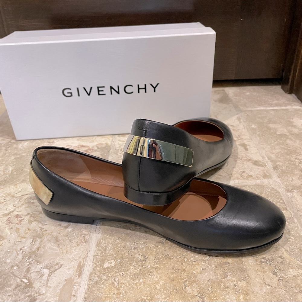 Givenchy Ballerina Flat with Metal Barre